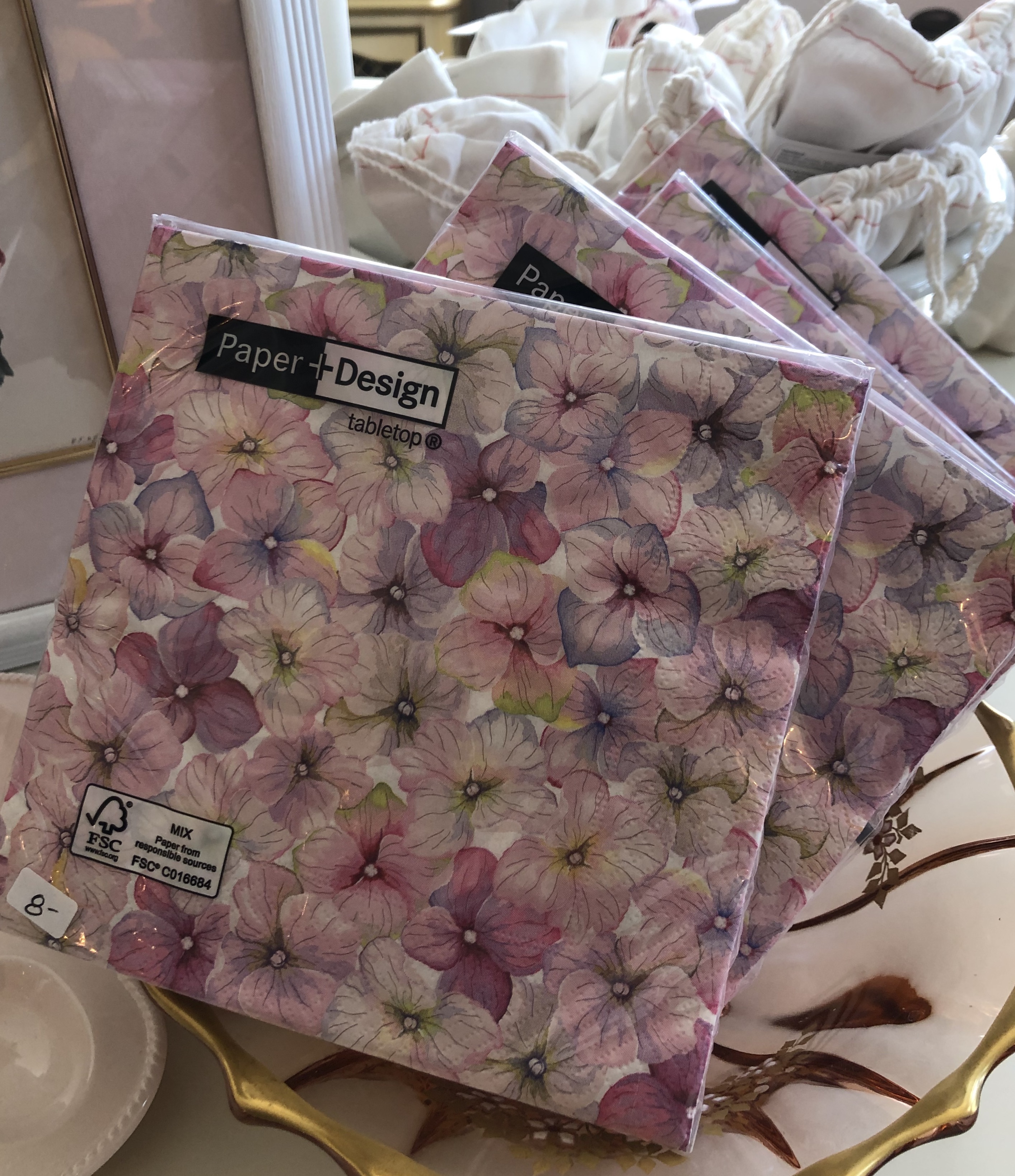 Pretty in Pink Napkins