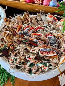 Vintage Looking Tin Ornaments