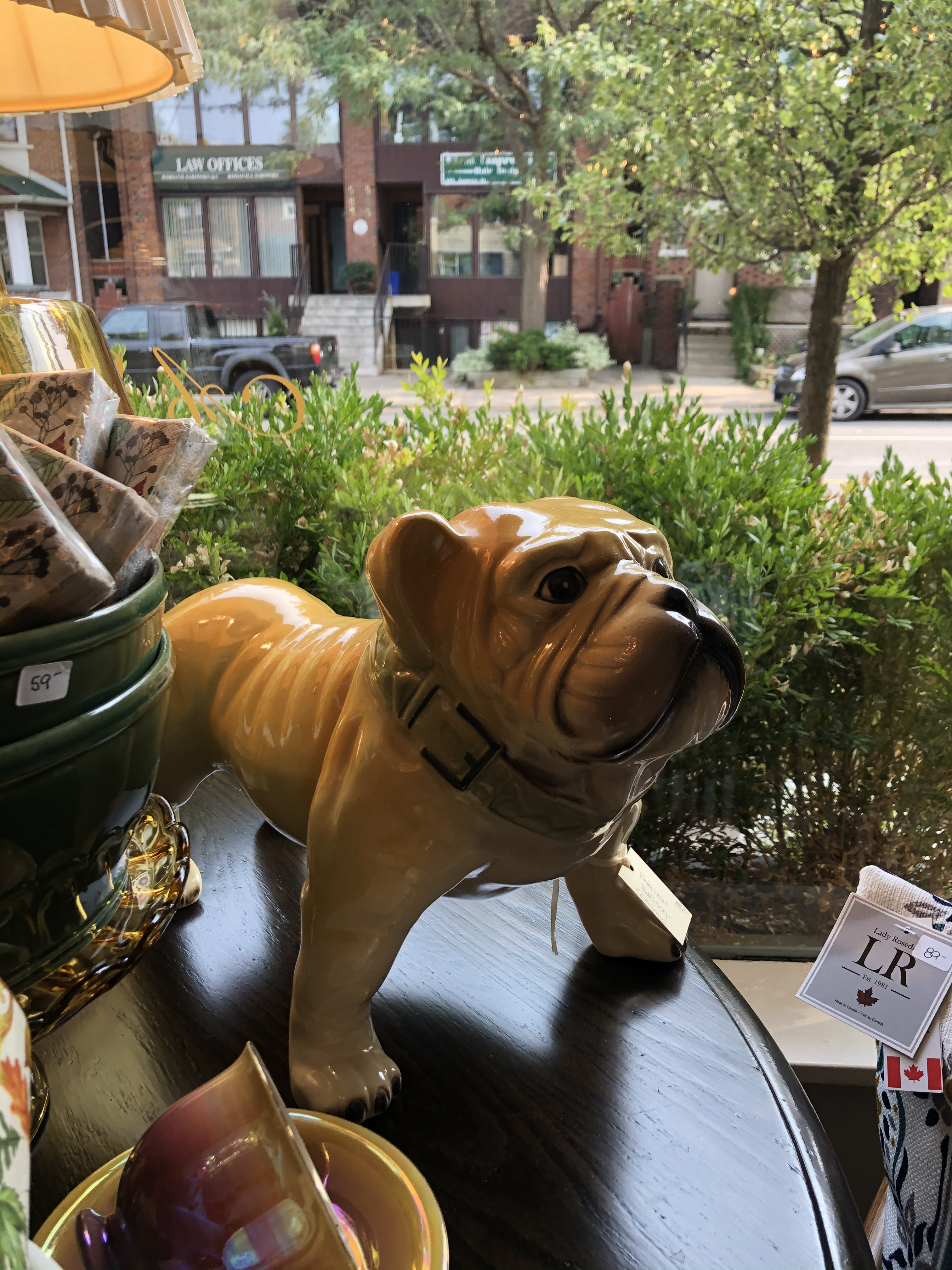 Vintage Ceramic Bulldog