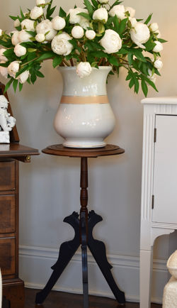 Vintage Painted Plant Stand