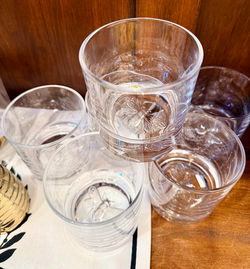 Bee Bottom Glasses
