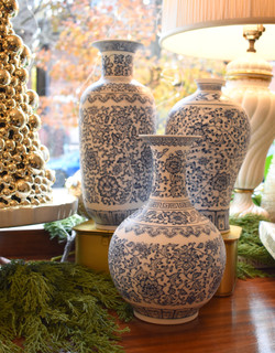 Bisque Vases