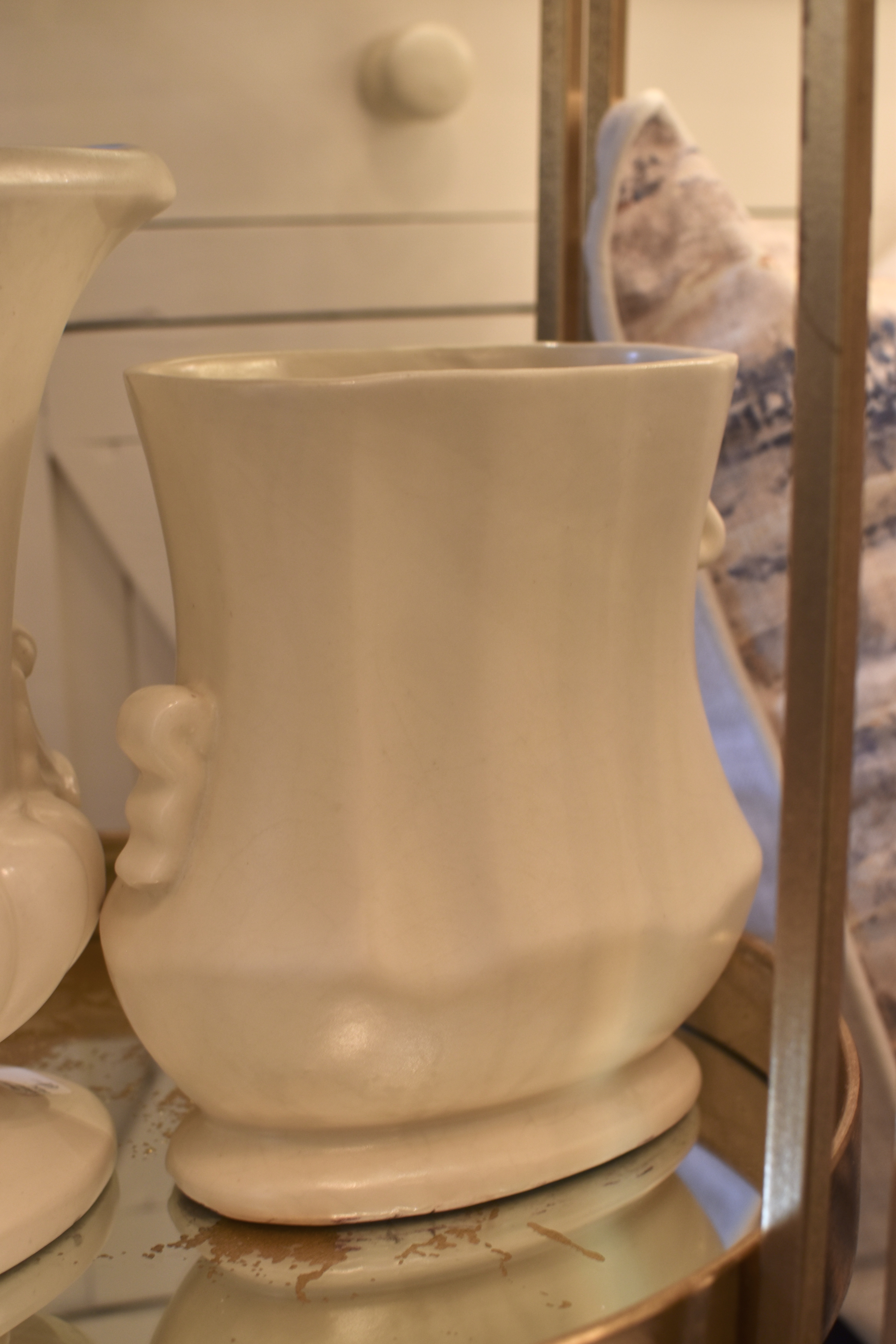 Creamware Vase