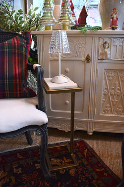 Small Marble Occasional Cocktail table
