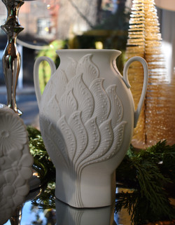 Vintage Kaiser White Bisque Vase