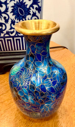 Small 5.5" Hand Painted Vase