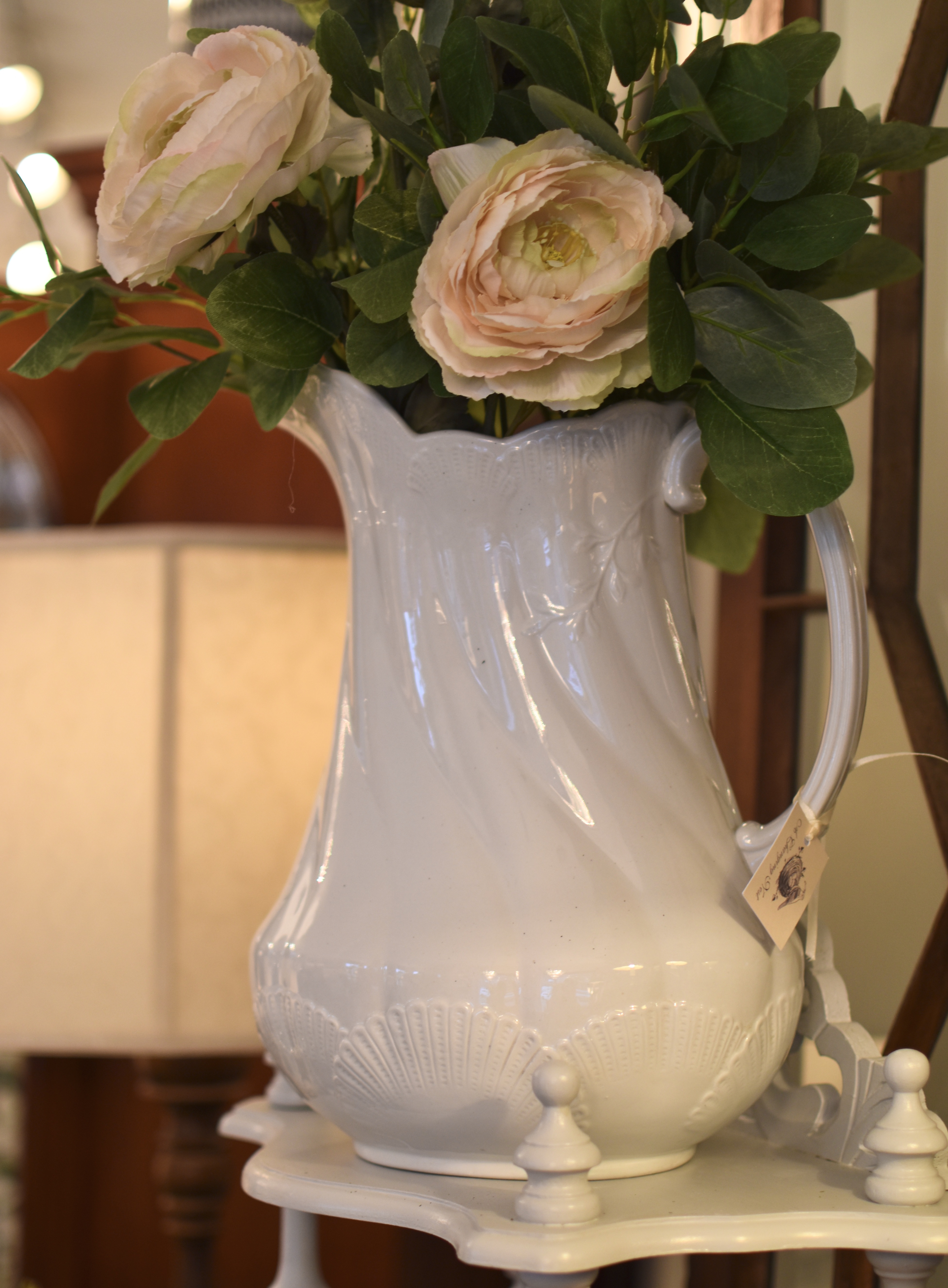 Large Vintage Ironstone Jug