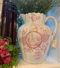 Vintage Transferware Pitcher