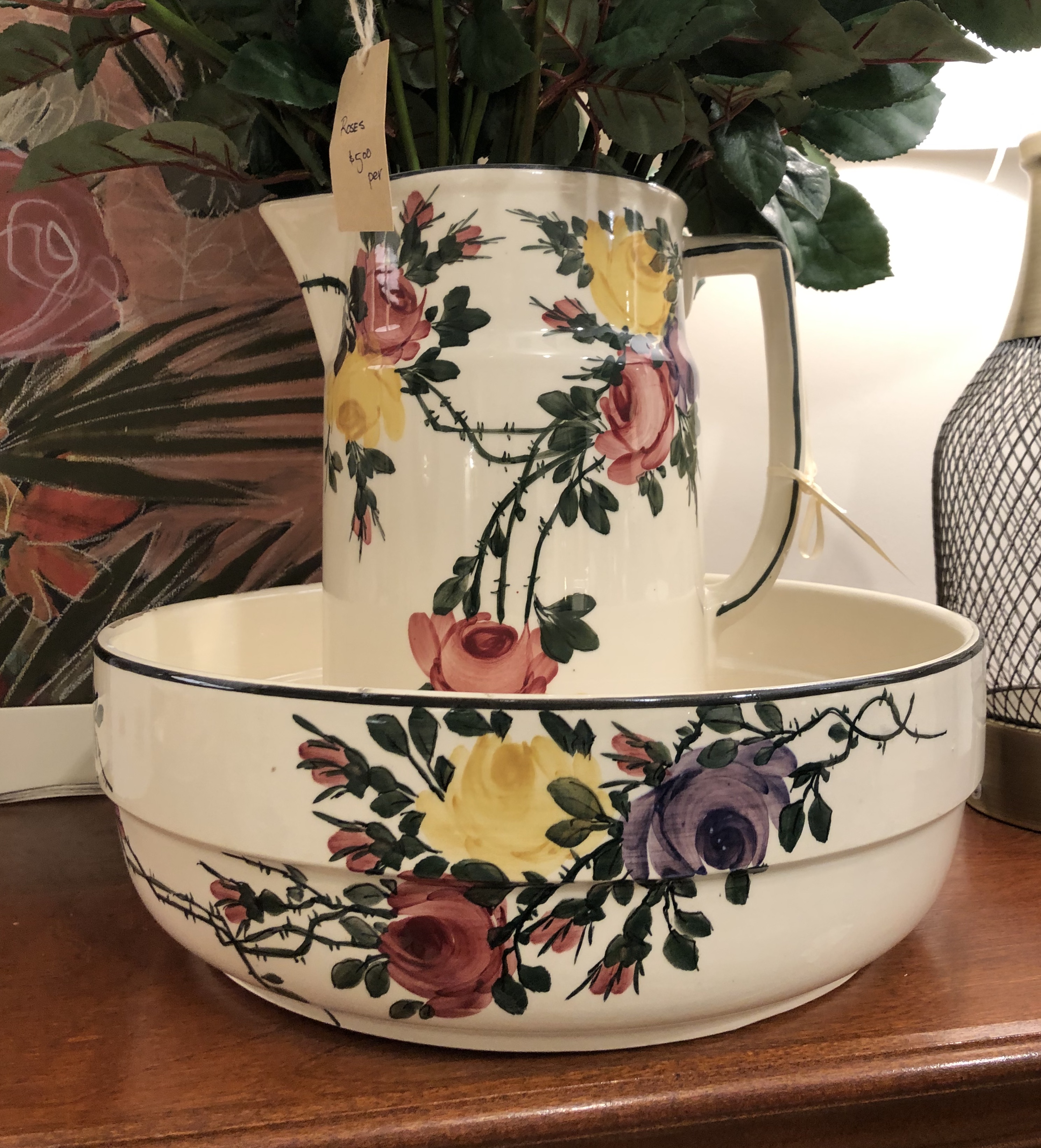 Vintage Jug and Bowl