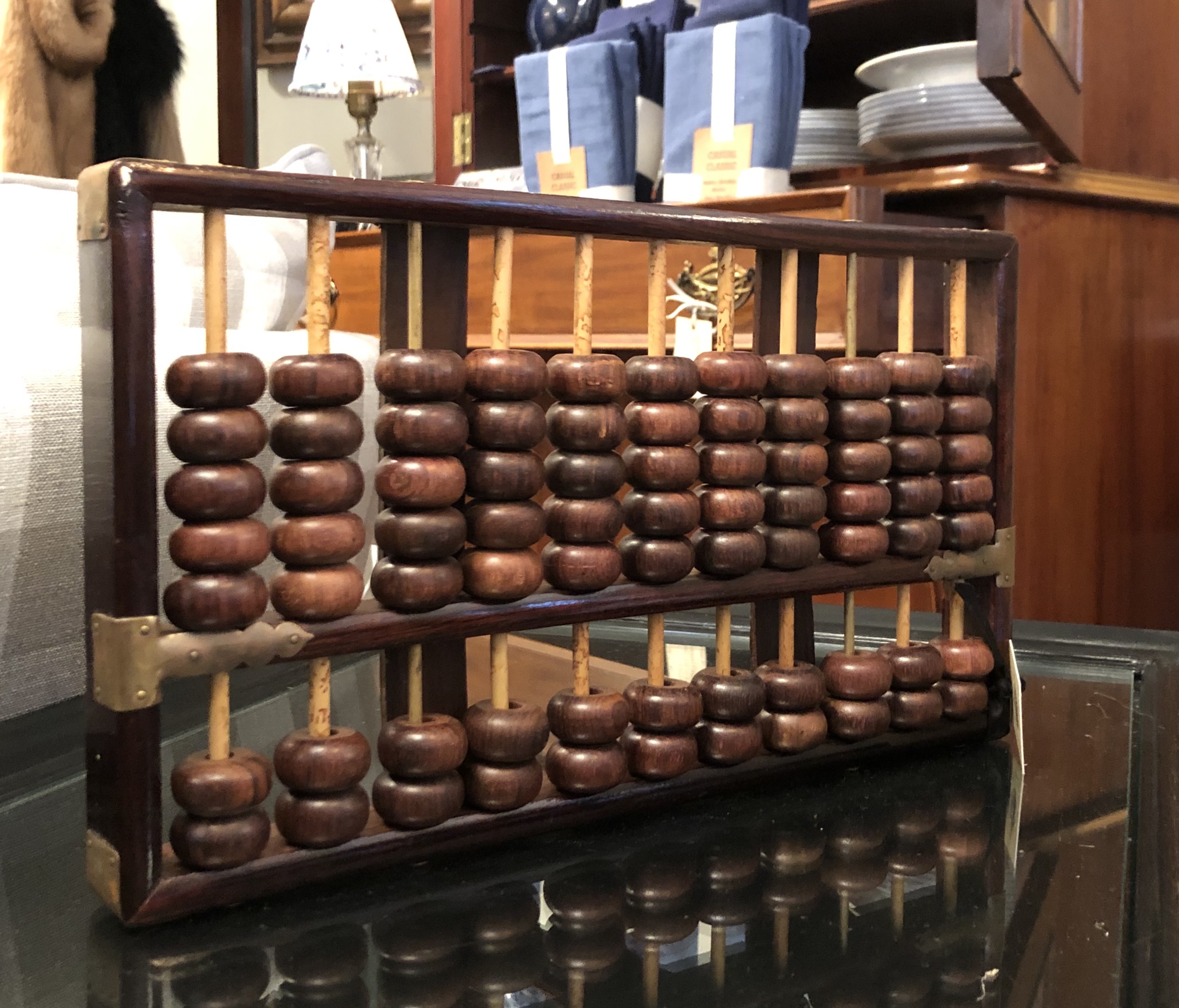 Rare Vintage Rosewood Abacus