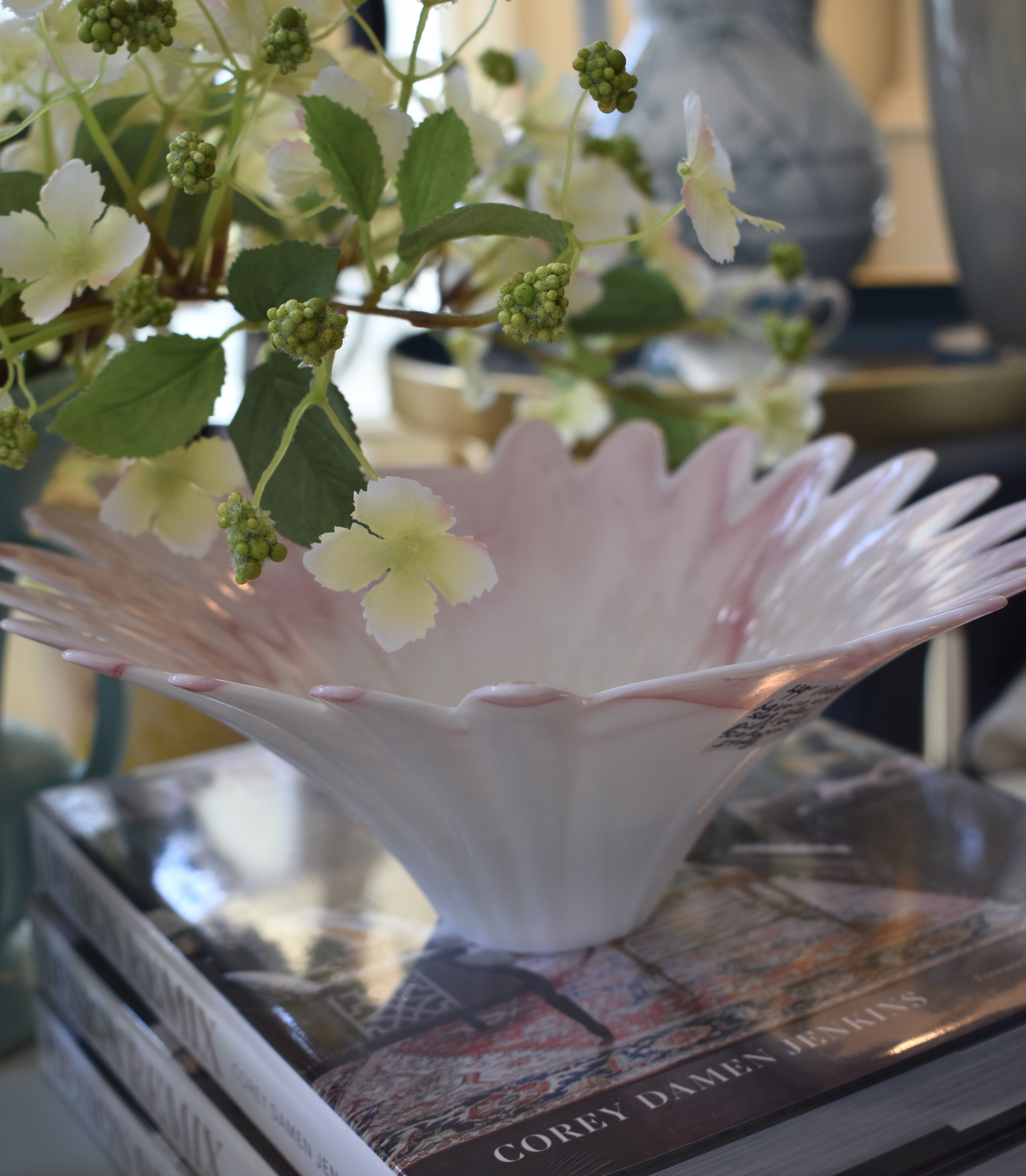 Vintage Murano Slag Glass Bowl