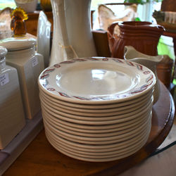 Vintage Burslem Ironstone Hotelware Dinner Plate