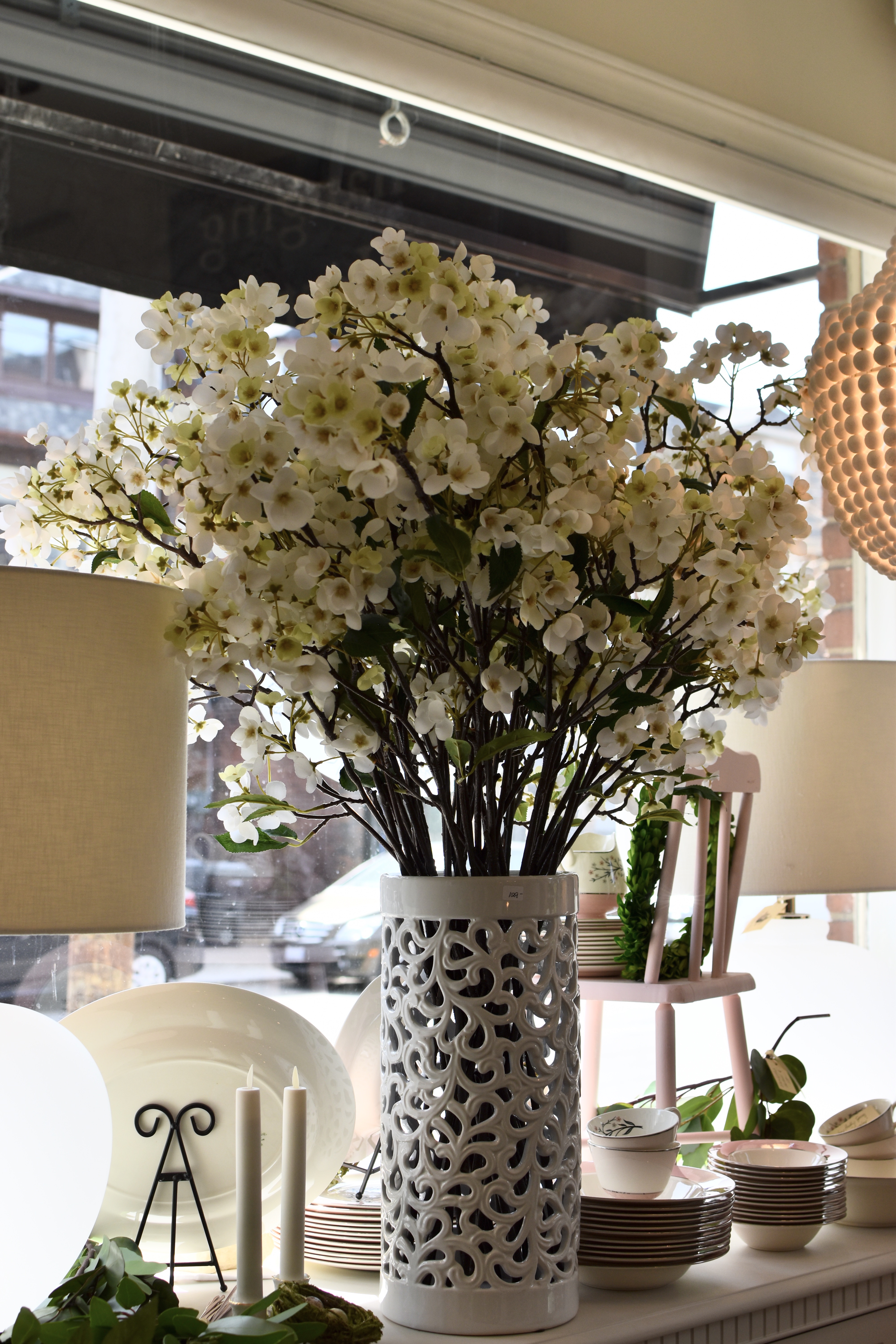 40" Apple Blossom Branches
