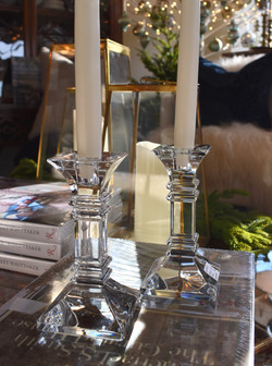 Waterford Marquis Traviso Crystal Candlesticks