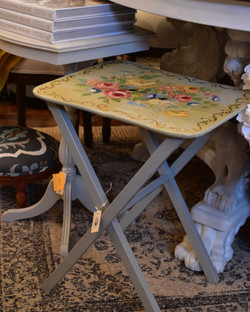 Vintage Handpainted Folding Table