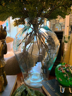 Vintage Mouth Blown Glass