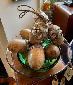 Wooden Acorn Set of 3