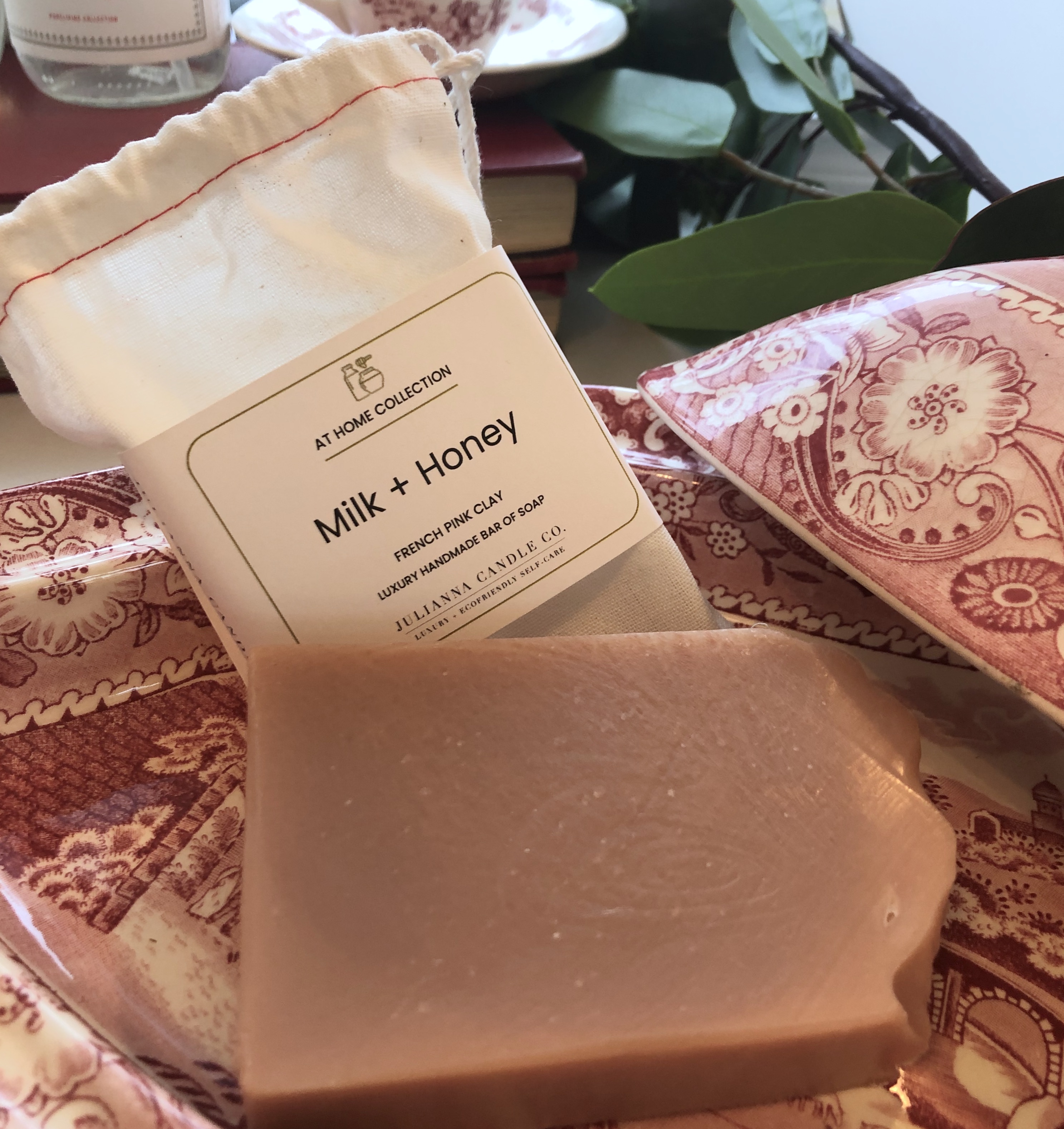 At Home Collection Natural Clay Soap