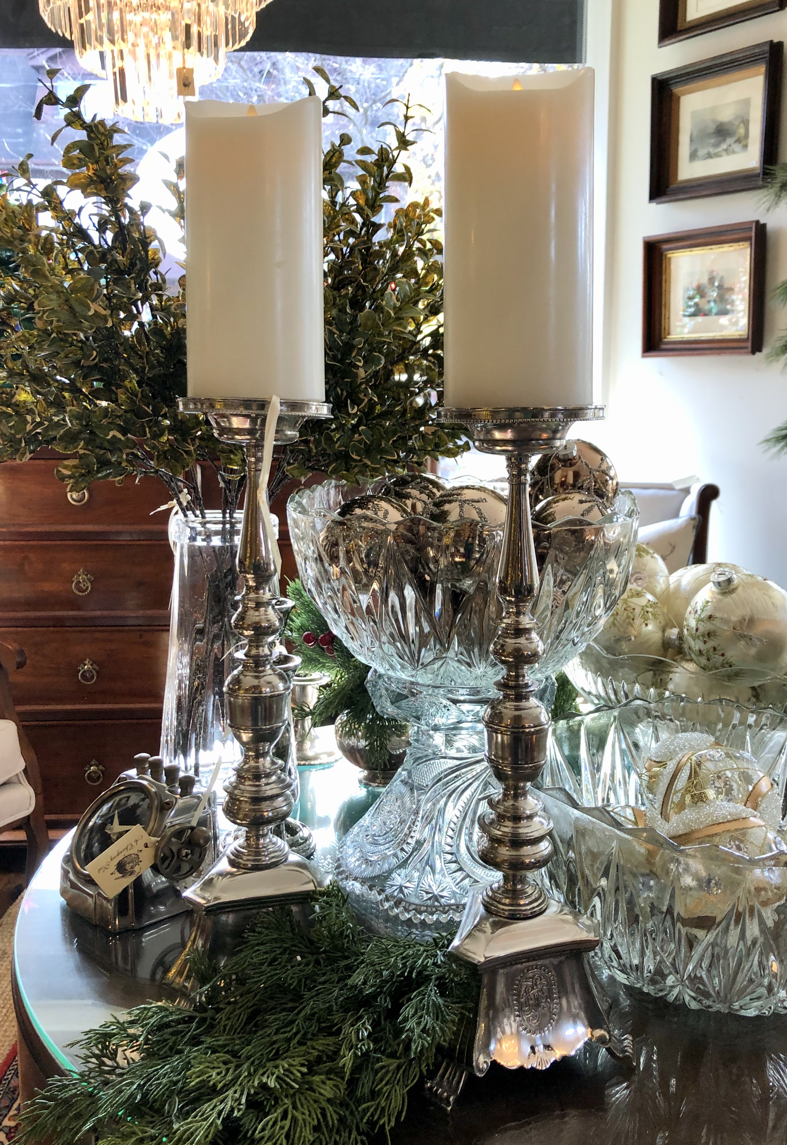 Pair of Antique Candlesticks
