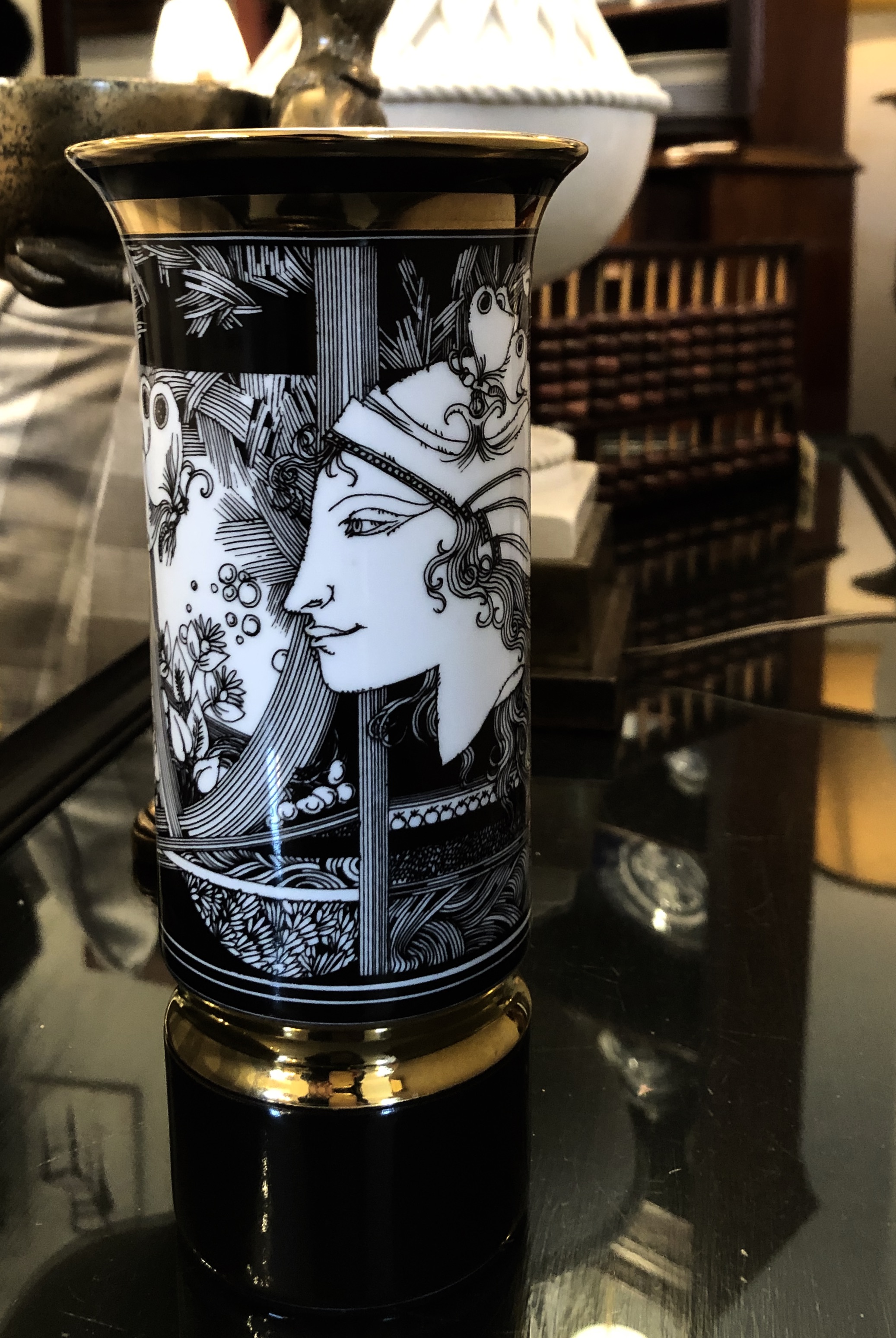 Rare Vintage Andre Szasz Hollohaza Vase