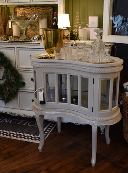 Painted Antique Victorian Tea Table_Bar