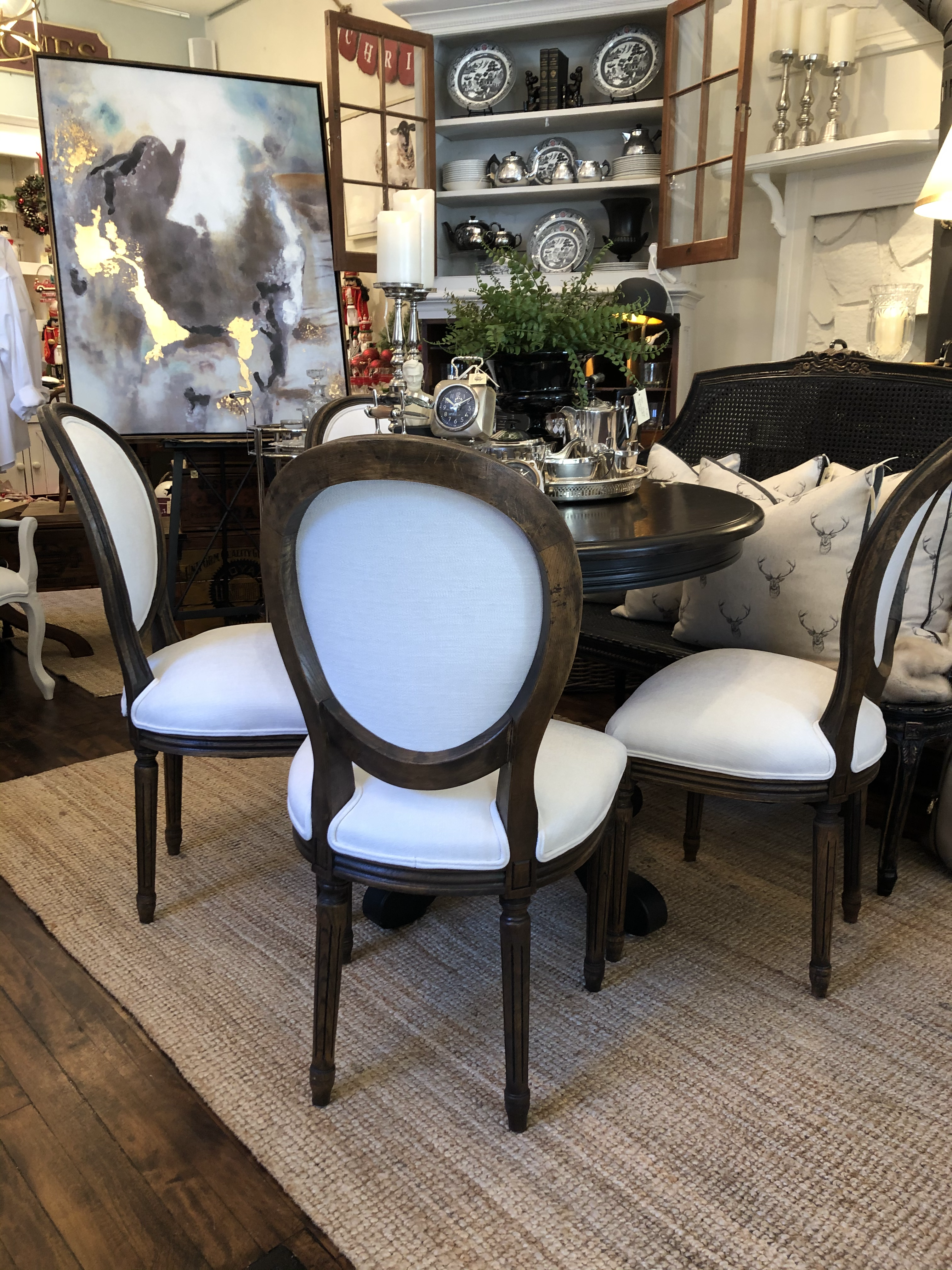 Vintage Pained Dining Table