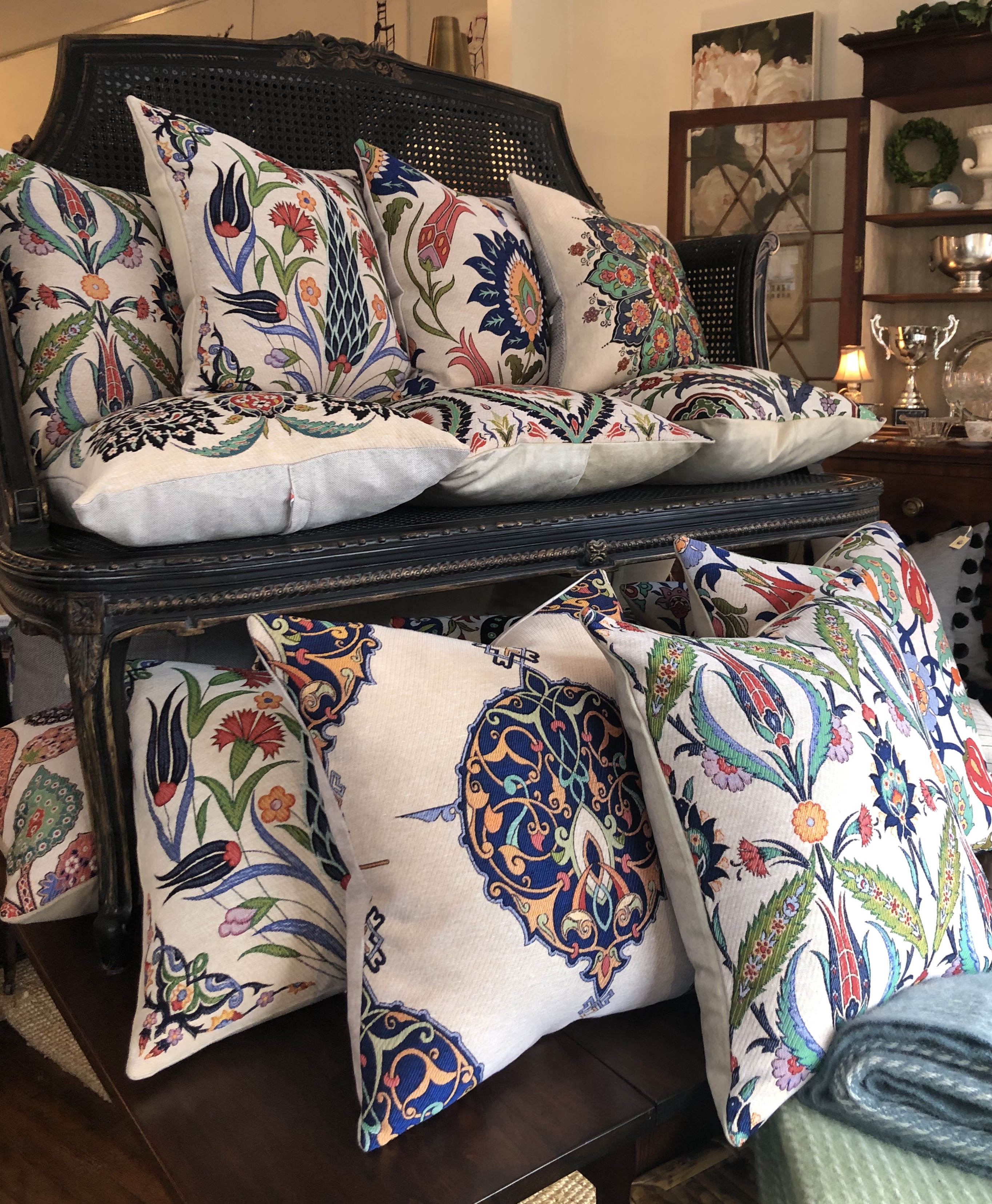 Cotton Floral Cushions