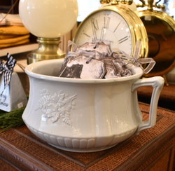 Vintage Ironstone Chamber Pot