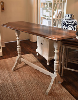 Vintage Painted Console Table