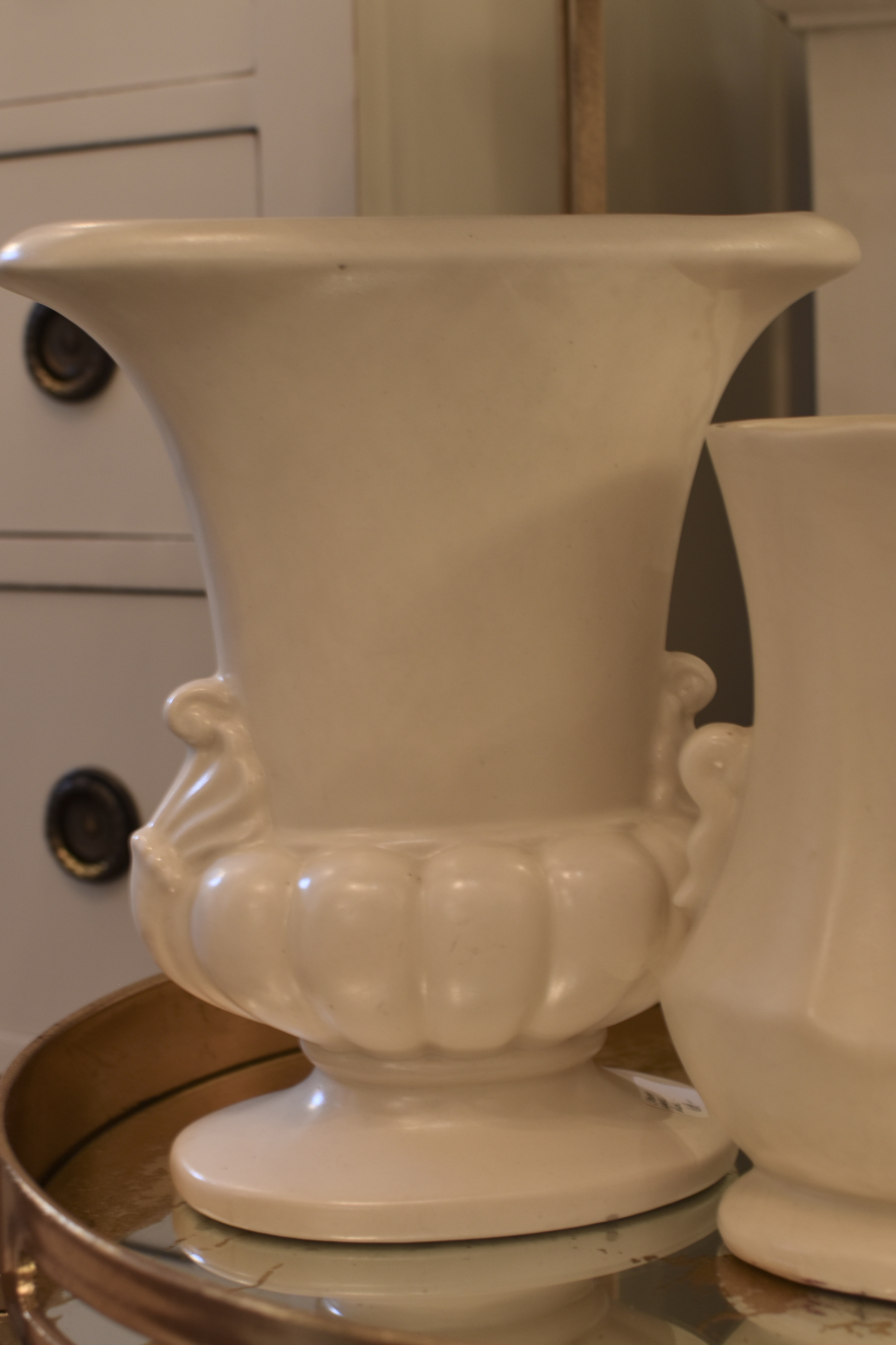 Creamware Vase