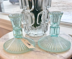 Fenton Candle Holders