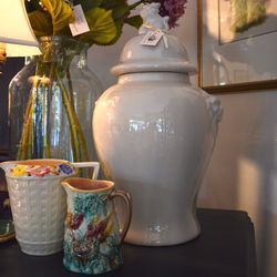 Vintage Ceramic Ginger Jar