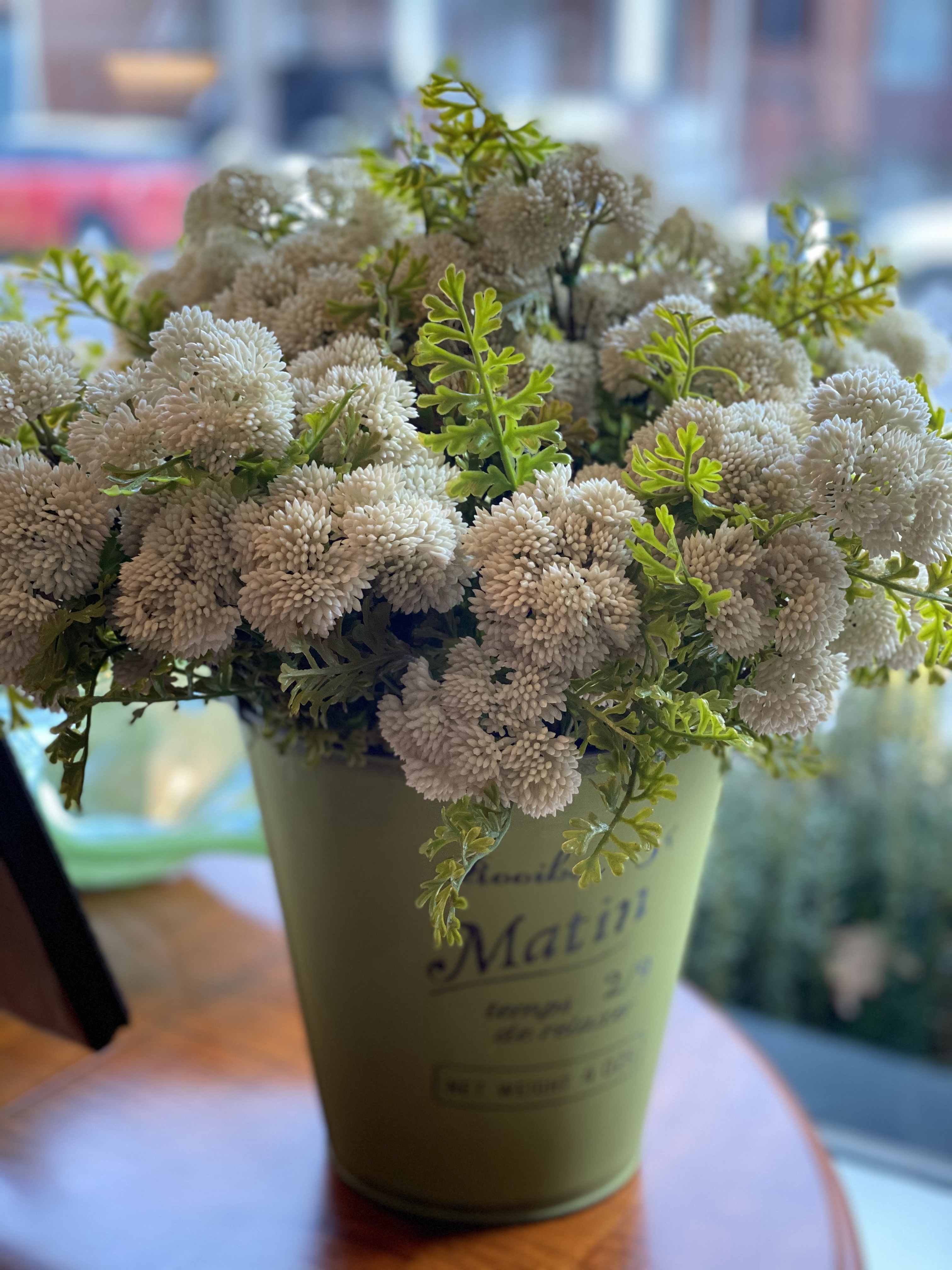 Sedum Bunches in Pink and White