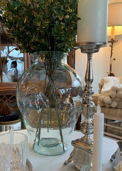 Vintage Mouth Blown Glass