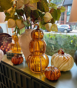 Glass Pumpkins