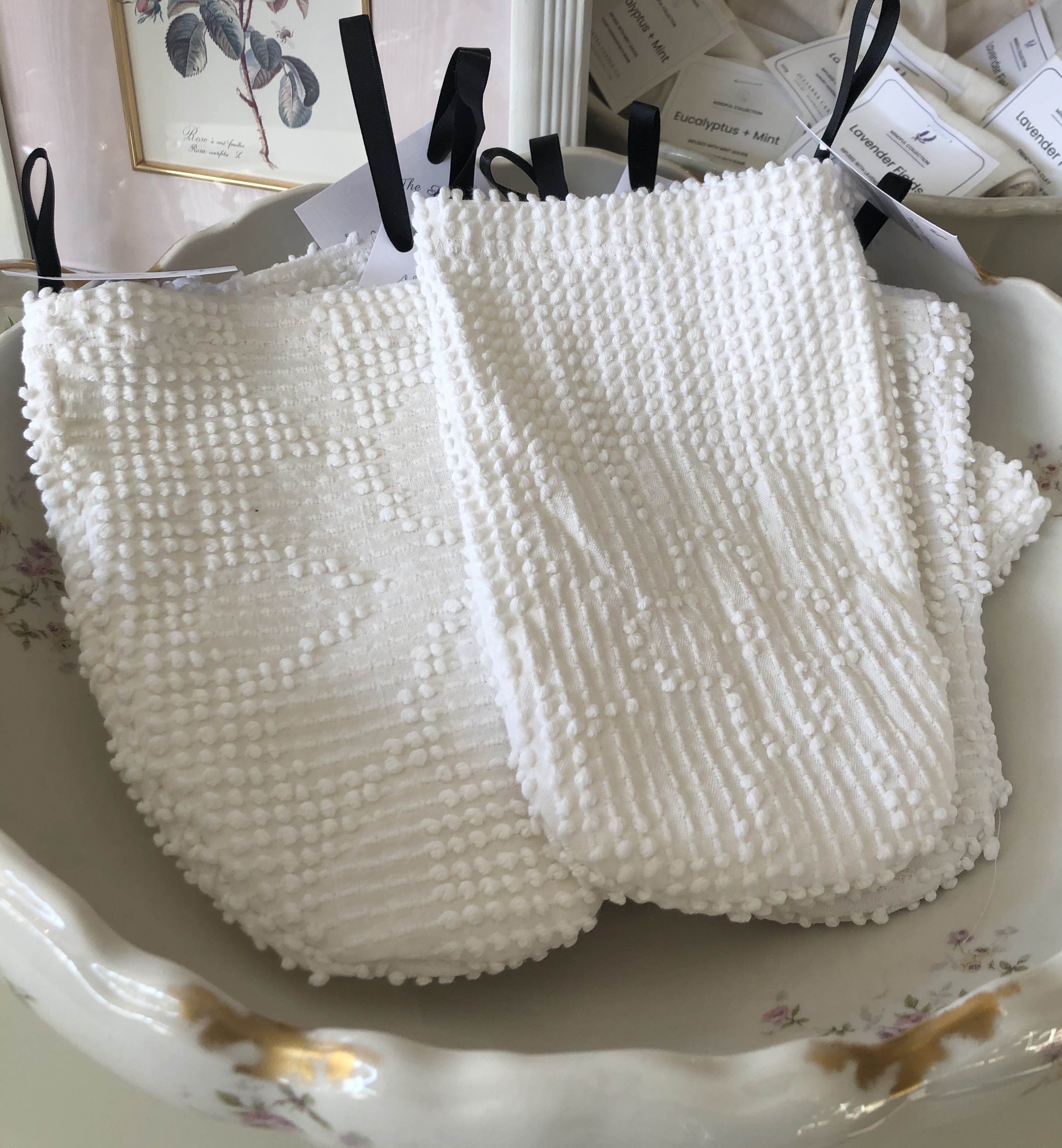 Chenille Bathmitt