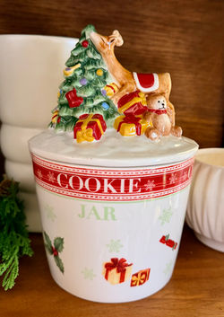 Spode Cookie Jar