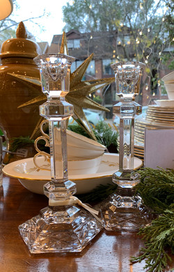 Set of Waterford Candlesticks