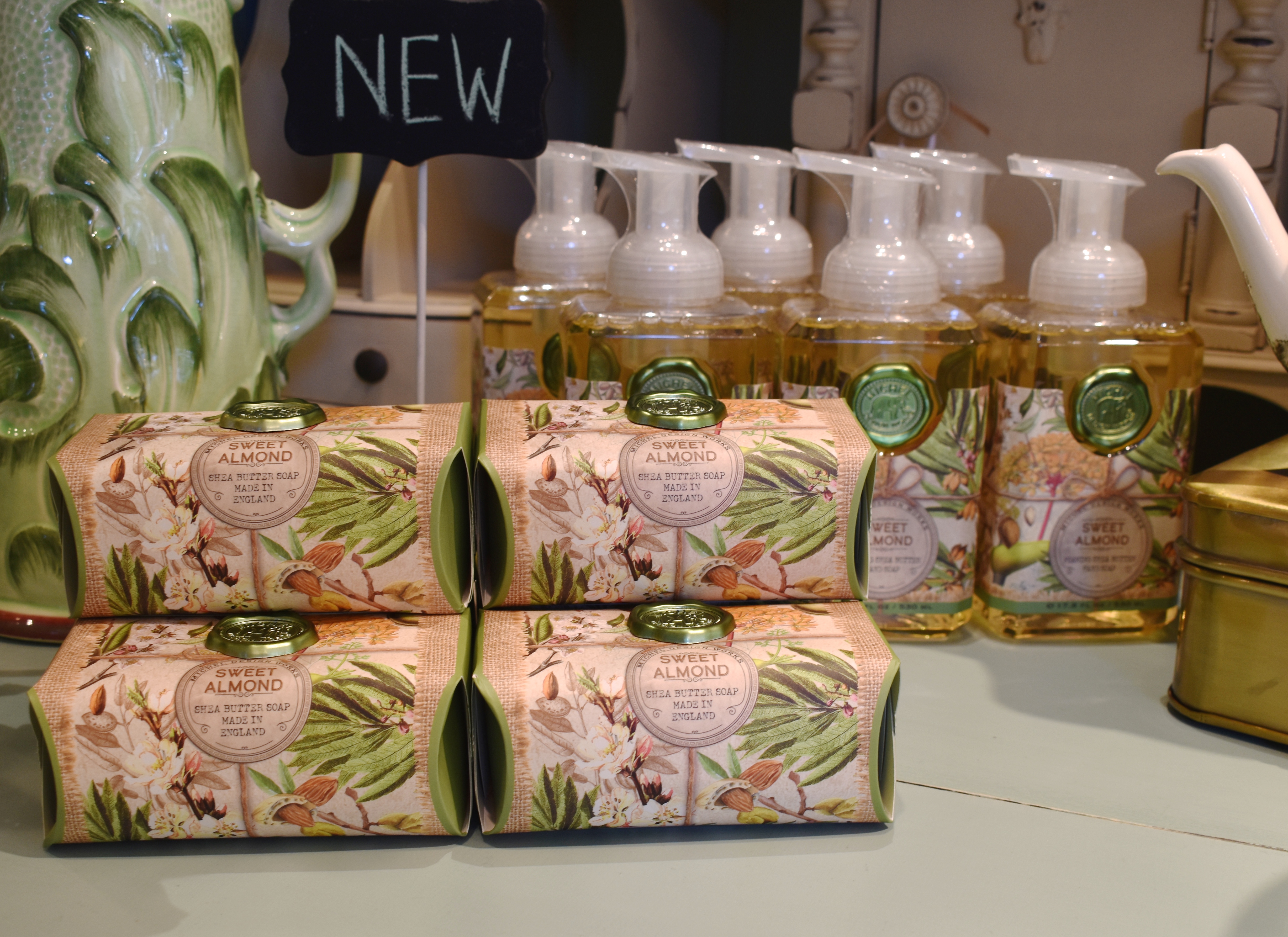 Shea Butter Soaps & Foaming Pump
