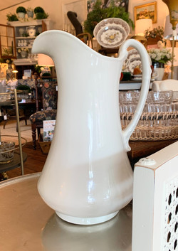 Large Vintage Ironstone Pitcher