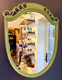 Painted Vintage Mirror