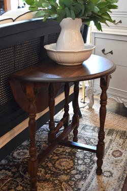Refinished Antique Drop Leaf Table