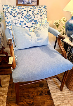 Newly Reupholstered Vintage Chair