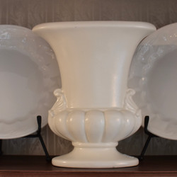 Vintage Creamware Vase