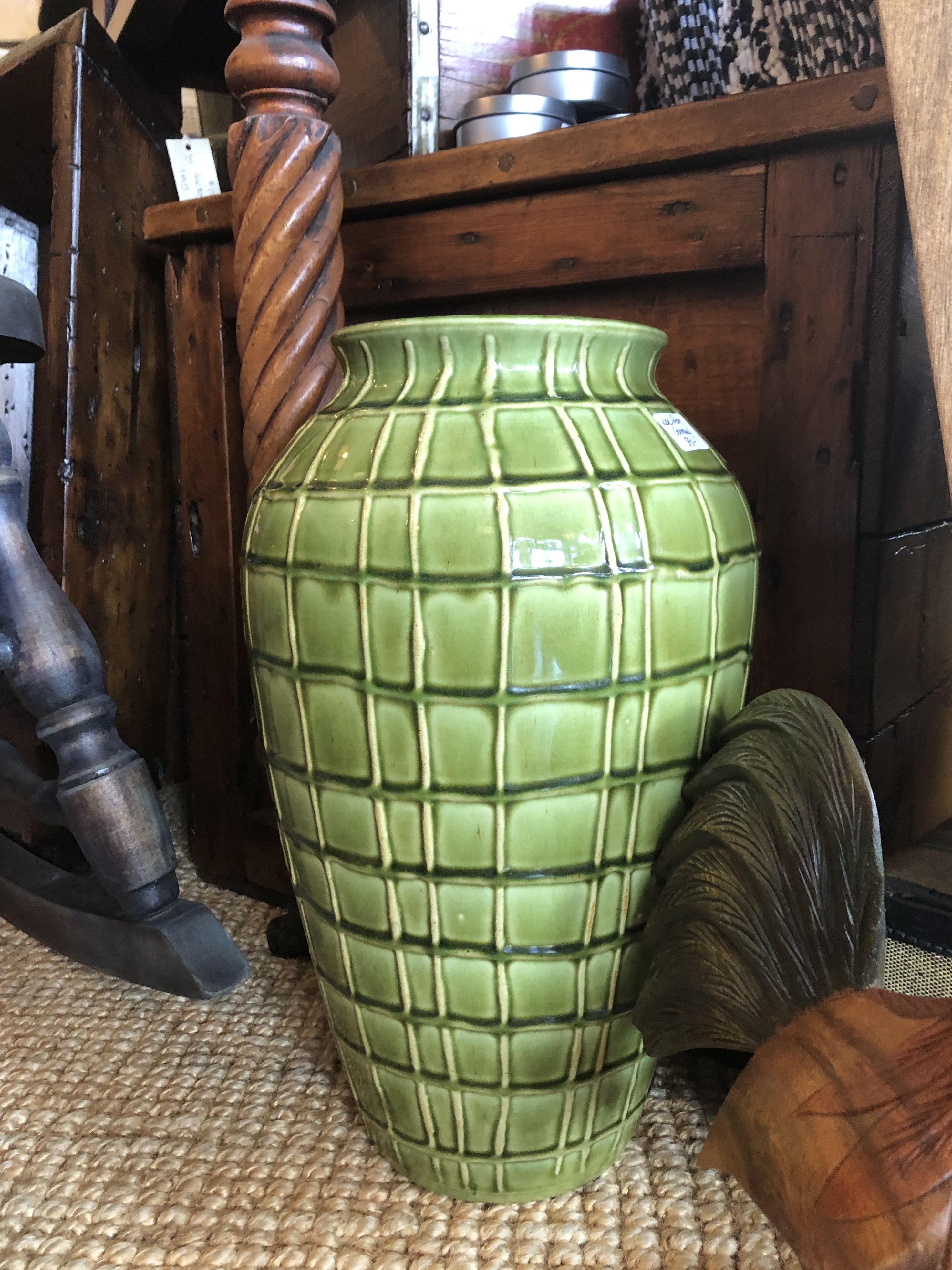 14" Ceramic Vase