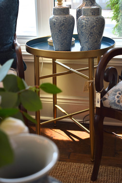 Small Round Metal Table