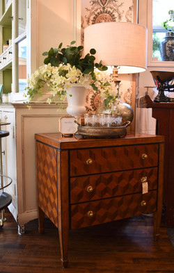 Maitland Smith Marquetry Wood Chest