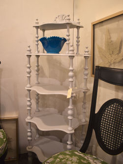 Painted Vintage Open Shelf
