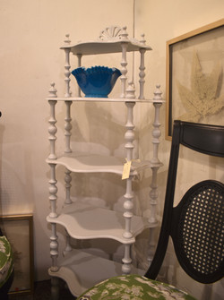 Painted Vintage Open Shelf