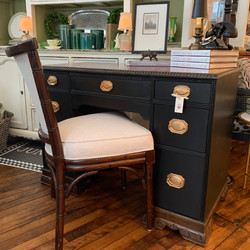 Vintage 1920s Painted Petite Desk